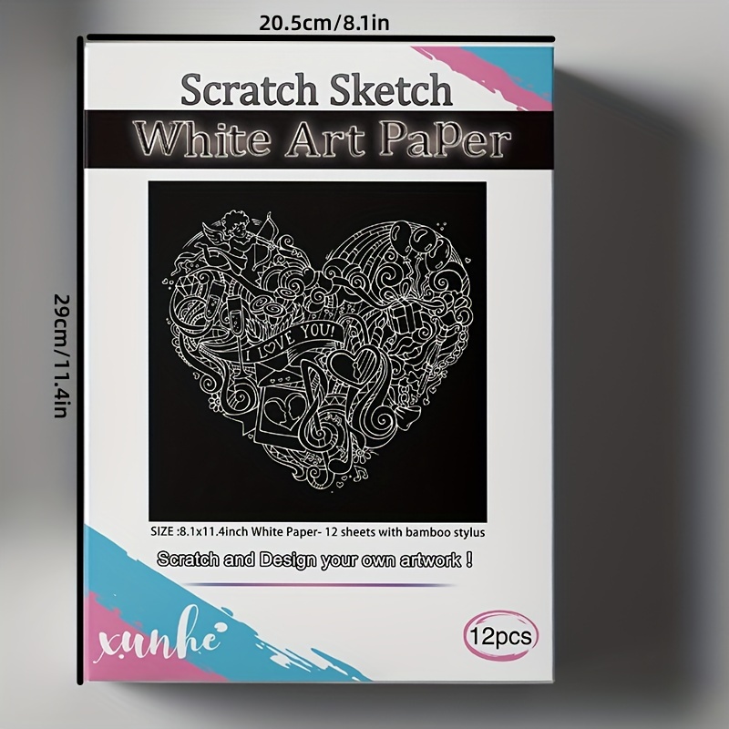 Scratch Painting for Adults & Kids, Scratch Paper Adults Kids