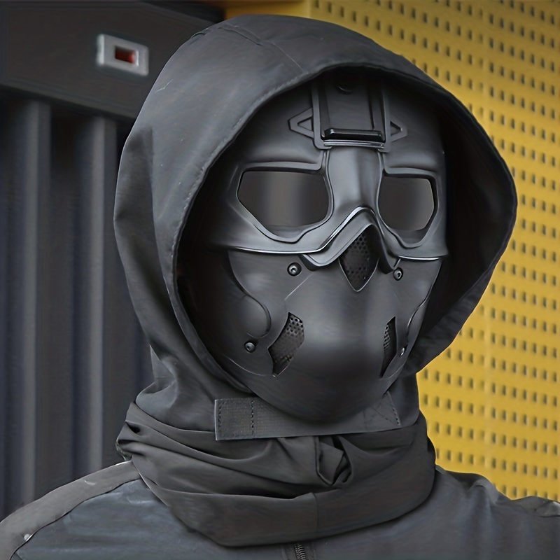 Máscara Protectora Airsoft Transpirable Máscara Juego Cara - Temu