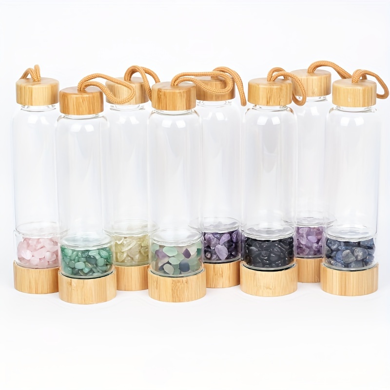 Botellas de vidrio con un diseño muy elegante para tomara agua  Botellas  de vidrio, Diseño de botella, Diseño de la botella de agua