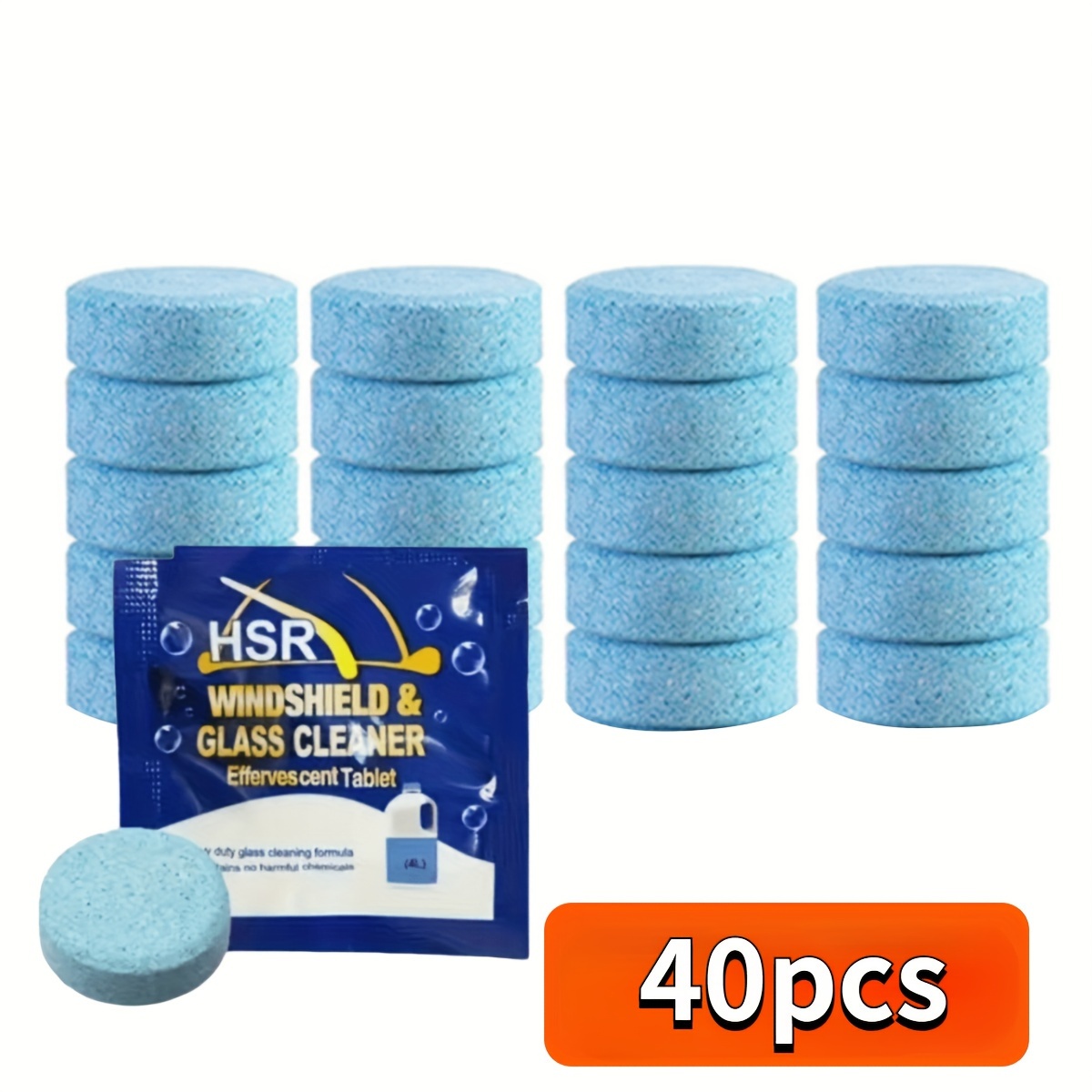 20/40/60Pcs Car Windscreen Wiper Fast Cleaning Windshield Cleaner