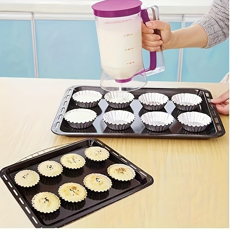 Pancake Muffin Cupcake Batter Dispenser Mixer Baking Tools - China