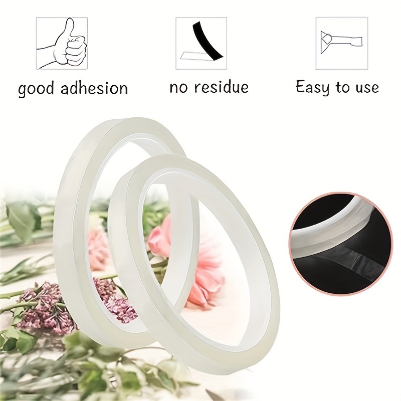 1roll DIY Green Florist Item Adhesive Flower Tape Floral Tape 1062.99inch  Green Tape Wrinkled Paper Tape Production Of Floral Tape