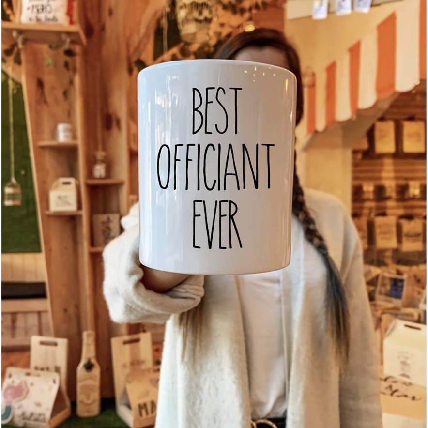 Funny Wedding Officiant Coffee Mug Present Special Person - Temu