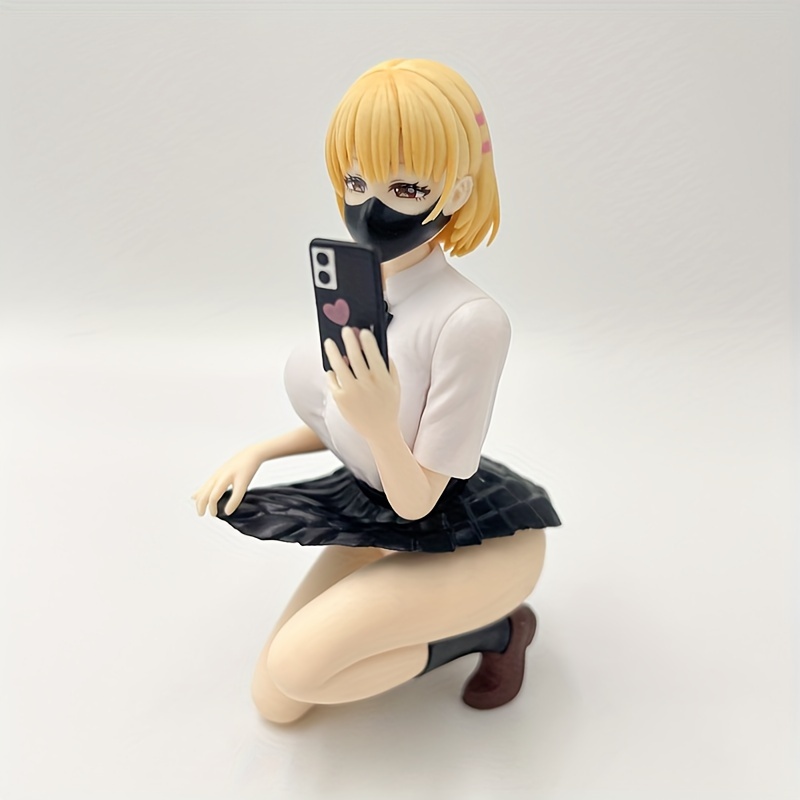 Waldspring 2 pcs Kanako Poitrine Secouant Ornements, Bobble Figure, Anime  Figure Modèle, Collection Anime Modèle Personnage de Dessin Animé Statue