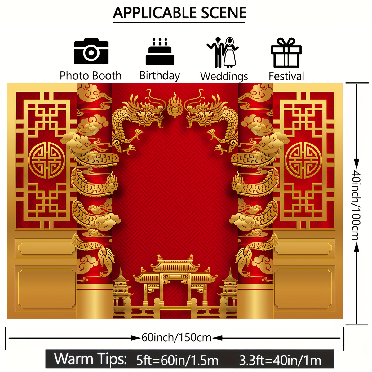Lunar new year banner of chinese spring festival Vector Image