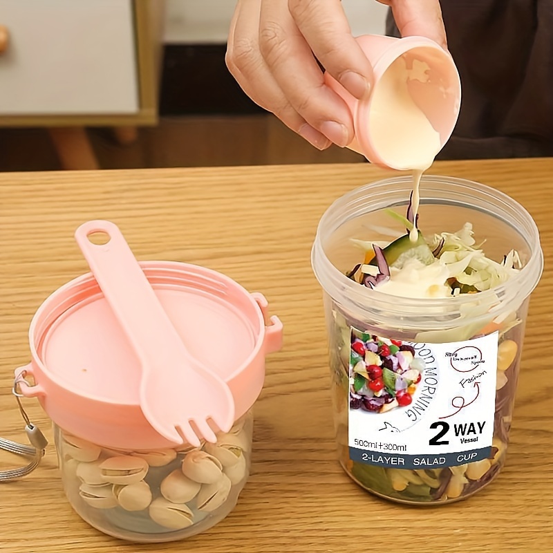1 Stück Salatbecher Salat Mahlzeiten Shaker Becher Gesunder - Temu Austria