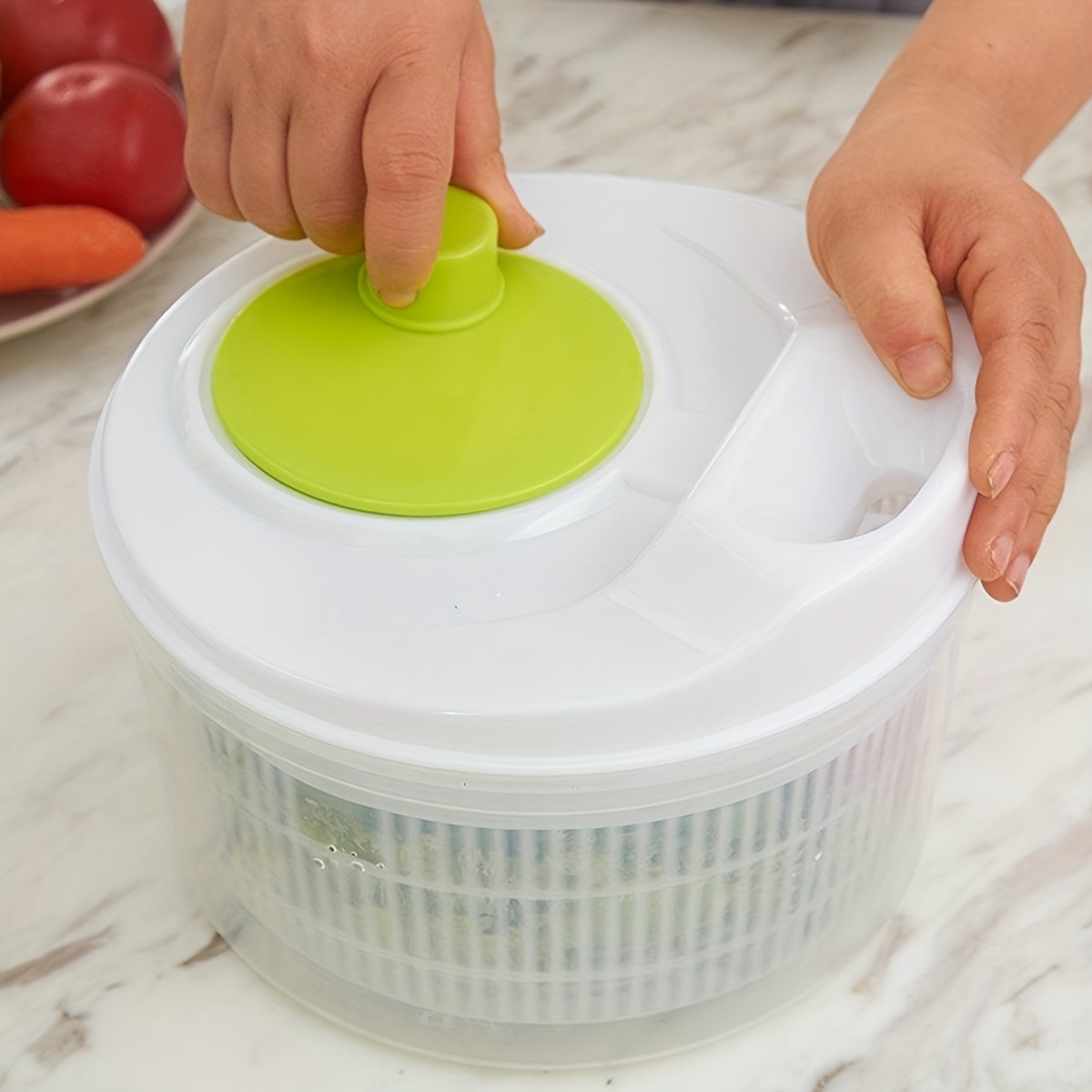 Vegetables Dryer Salad Spinner Fruits Basket - Temu