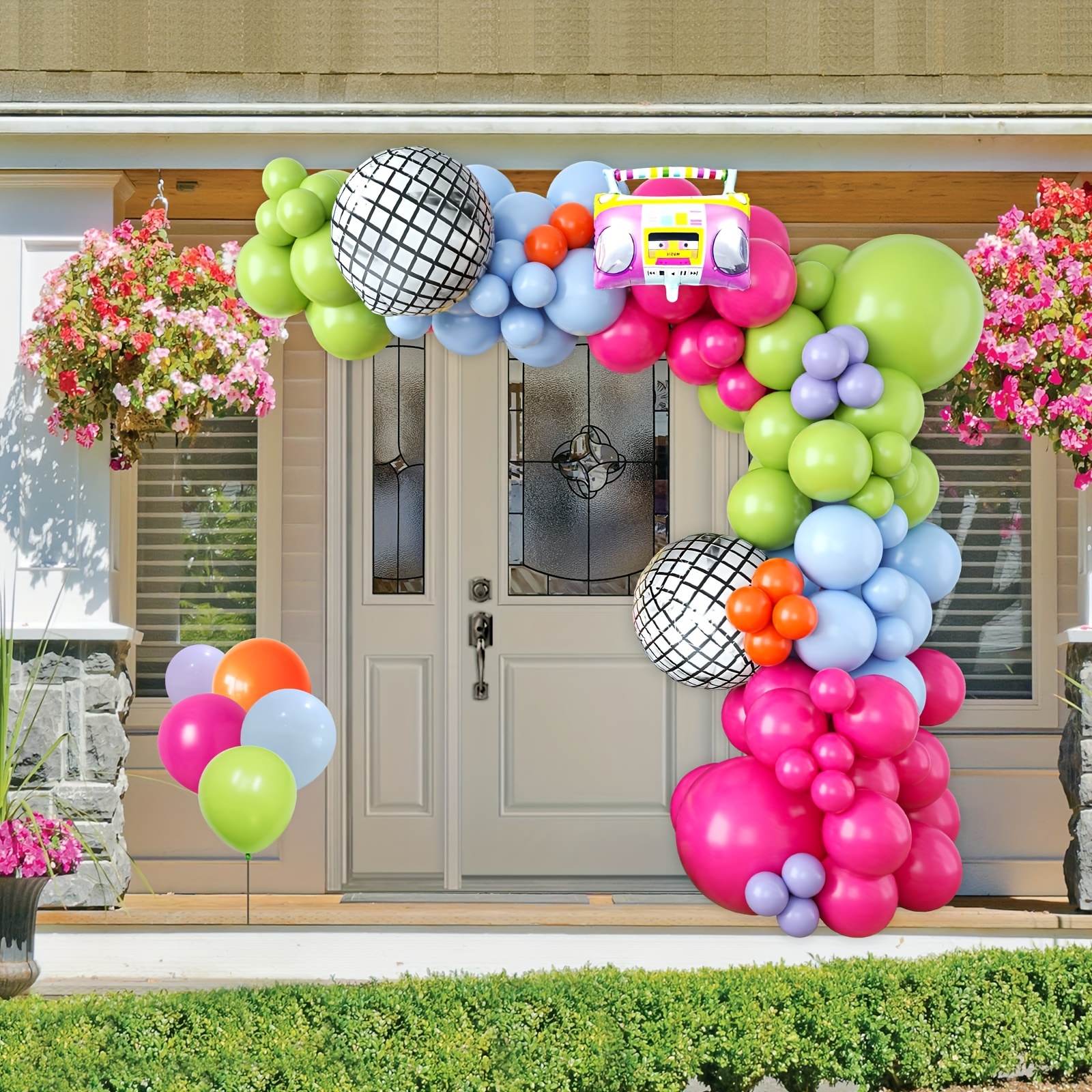 Disco Party Decoration Disco Balloon Garland Arch Kit With - Temu