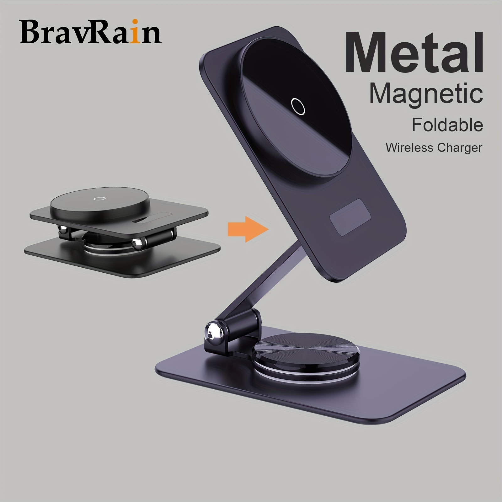 De Bateria Rapido Inalambrico Magnetico Para iPhone 15/14/13/12 Cargador