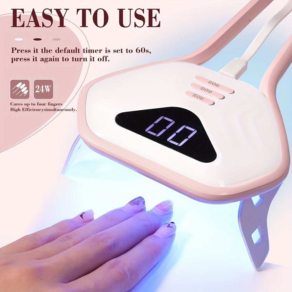 Fast Dry DIY Handheld Mini LED UV Nail Lamp