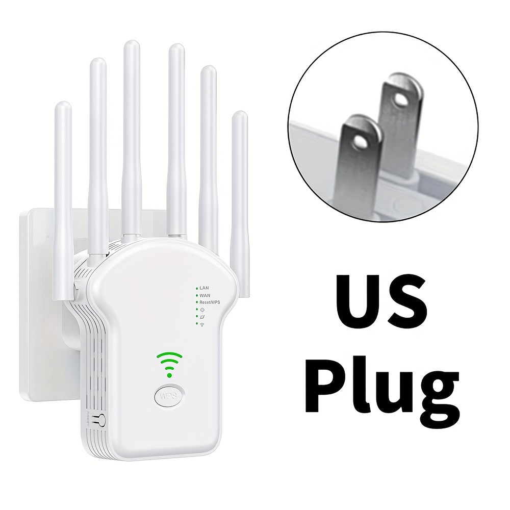 Wi fi Extender Wi fi Booster 6 Times Stronger Signal - Temu