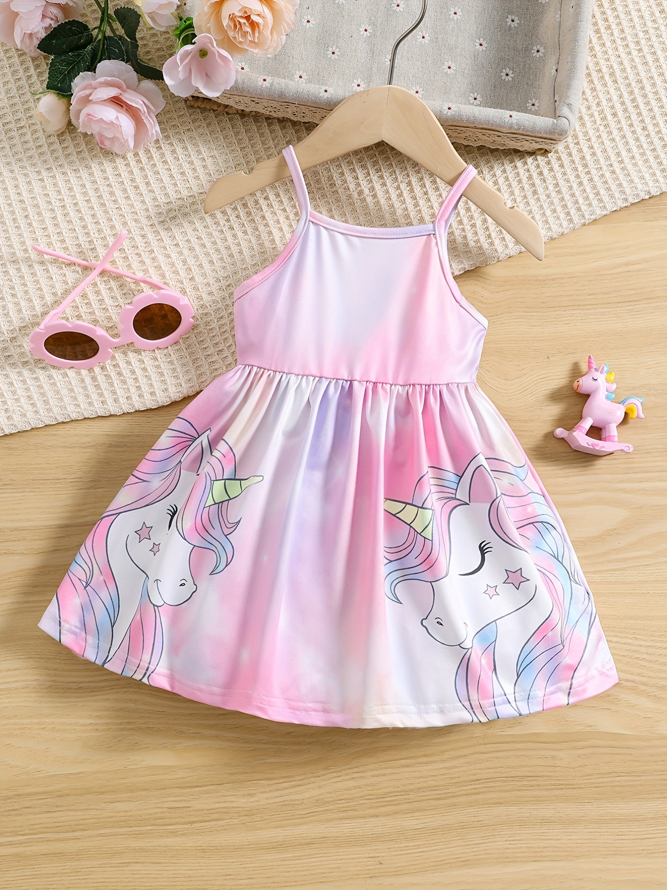 Adorable Summer Unicorn Dress For Your Little Princess - Perfect For Baby  Girls!