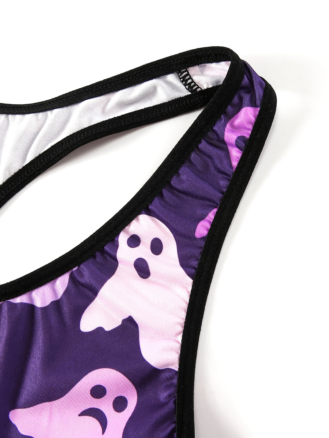Plus Size Halloween Sports Underwear Set Women's Plus Cute - Temu