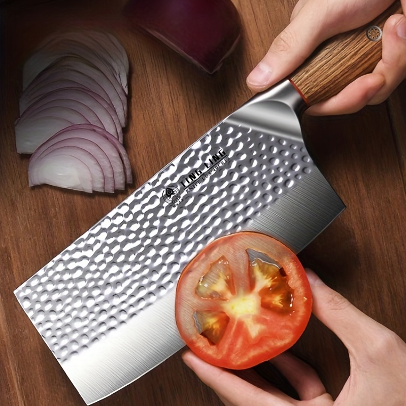 Stainless Steel Kitchen Knife Set, Chinese Kitchen Knife, Chef Knife, Meat Cleaver  Knife, Slicing Knife, Chopping Knife, Fruit Knife, Multipurpose Kitchen  Knives, Kitchen Utensils, Kitchen Supplies, Back To School Supplies - Temu