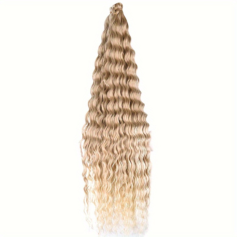 Deep Wave Crochet Hair Extension Water Wave Twist Hair - Temu