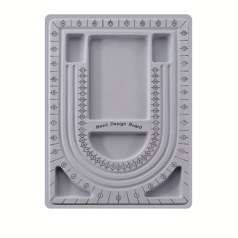 Diy Beaded Tool Beaded Measuring Plate Bead Design Board U Temu