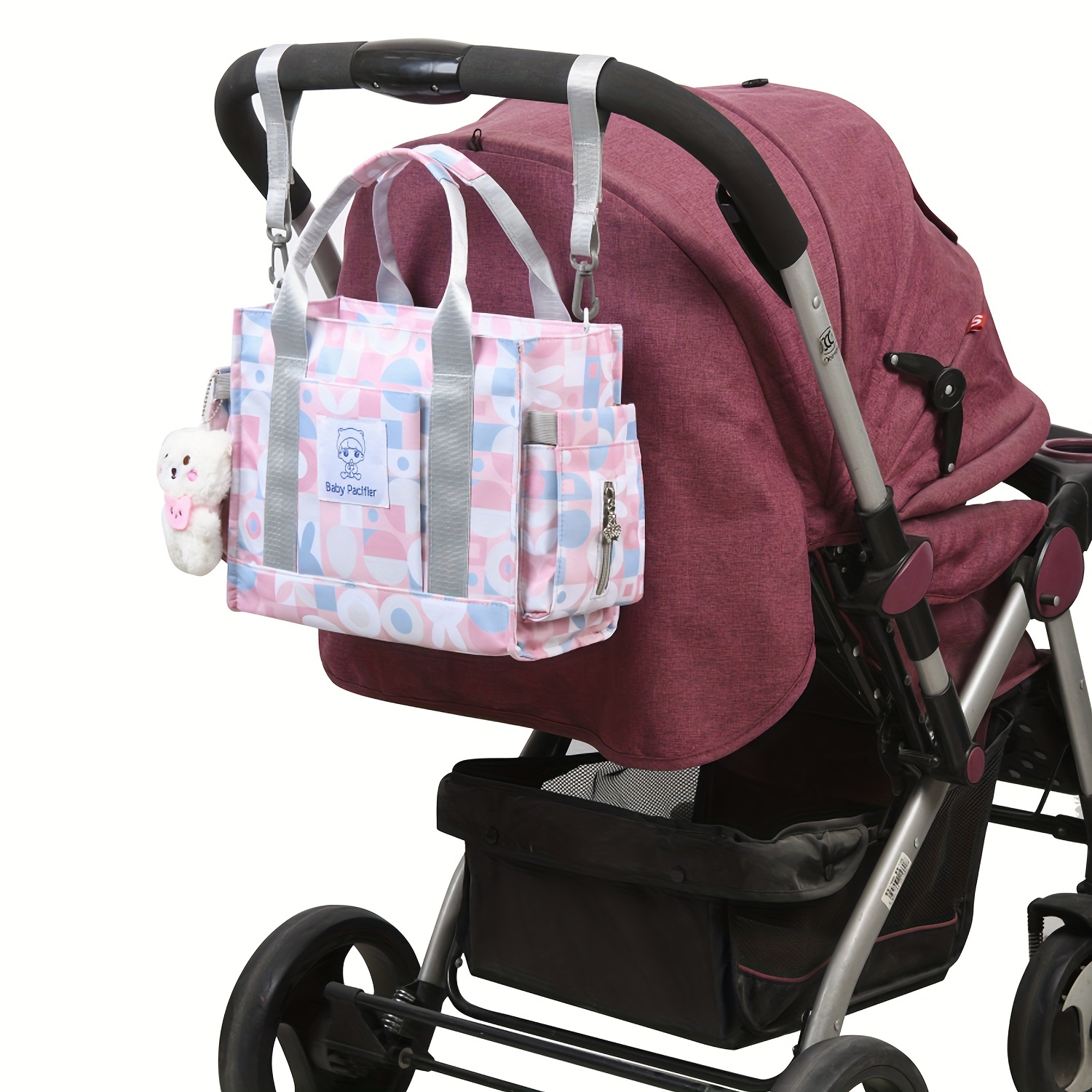 Bolsa Impermeable Multifuncional para Bebé, Pañal de Tela para Viaje y  Otros Cuidados del Bebé Ticfox