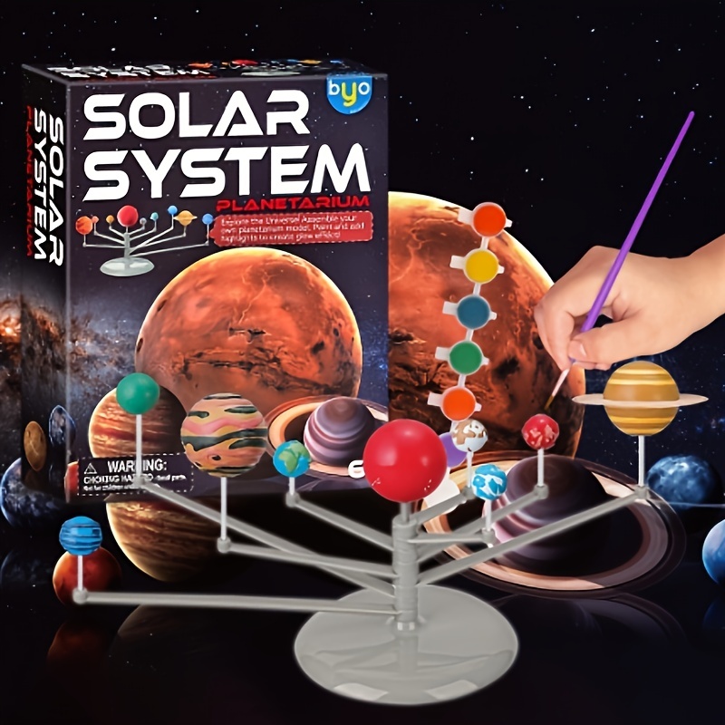 Science4you-sol Sistema Solar brilla en la oscuridad-Juguete para construir  un Proyetor Planetario-Regalo Astronomia ideal para niños, multicolor, 8  a&ntildeos (600065) : : Juguetes y juegos