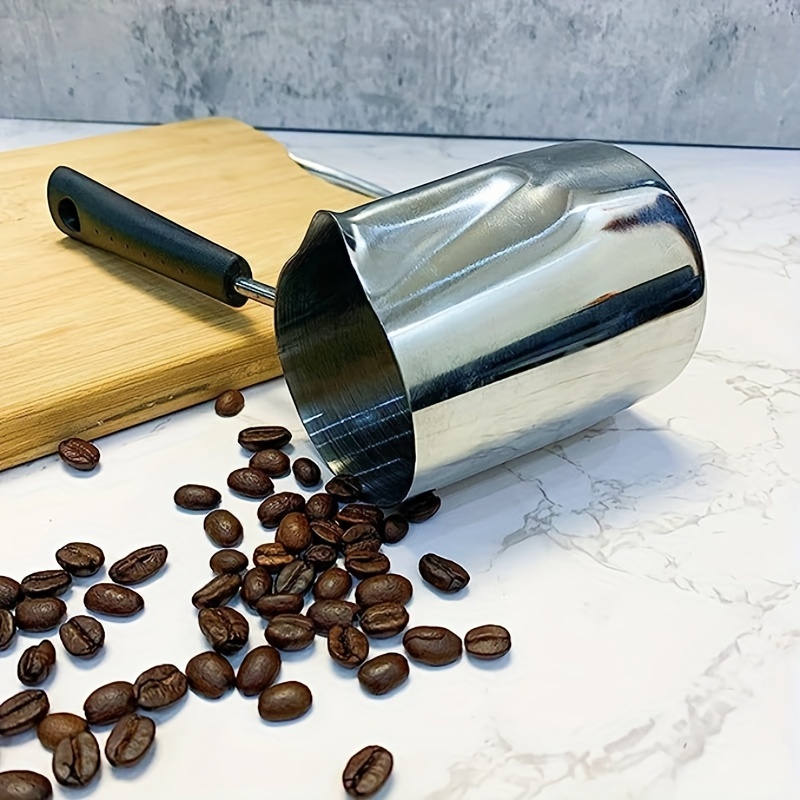 Stainless Steel Turkish Coffee Pot with Pouring Spout