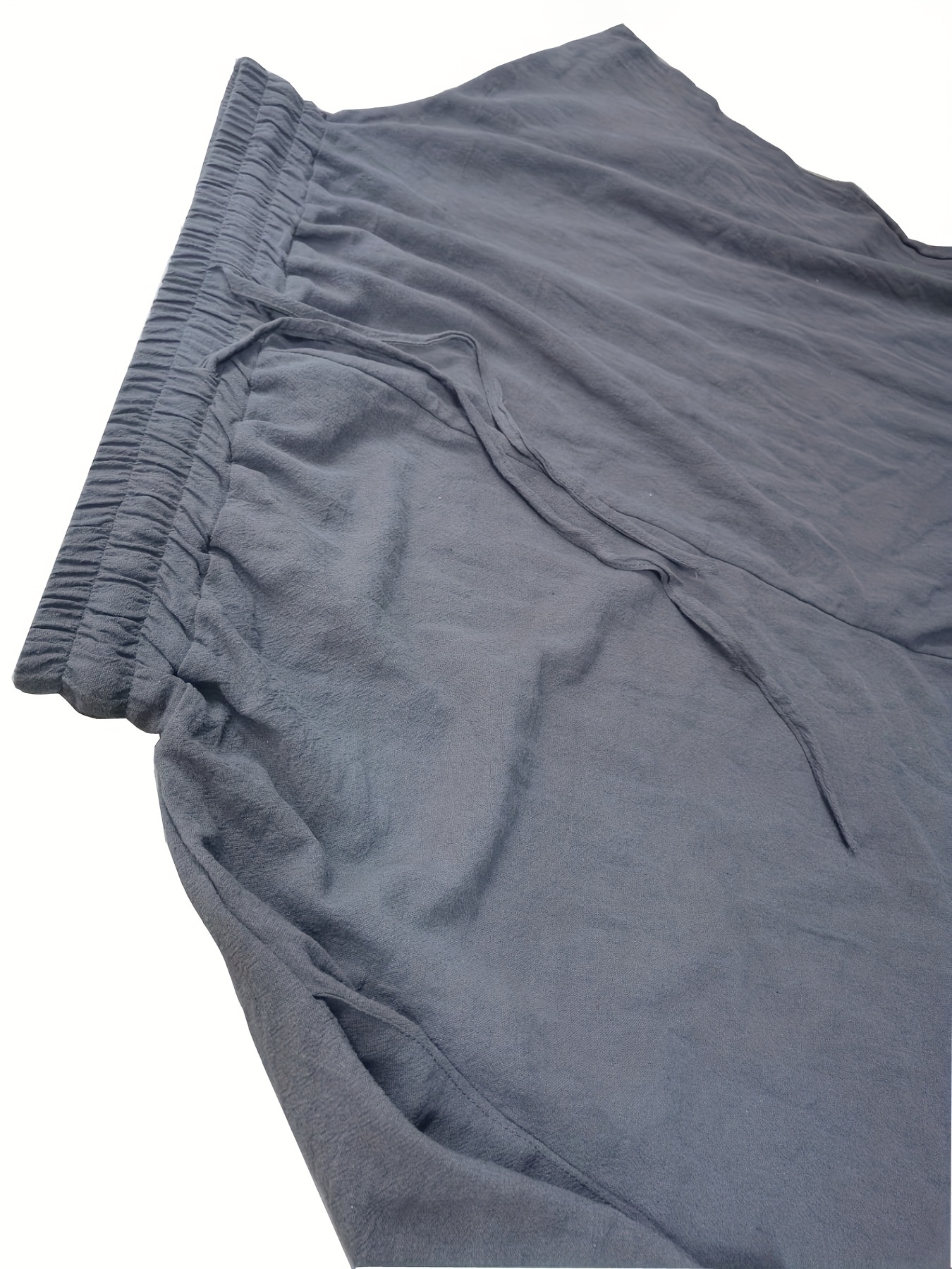 Pantalones Algodón Sólidos Hombres Estilo Harem Informales - Temu Chile