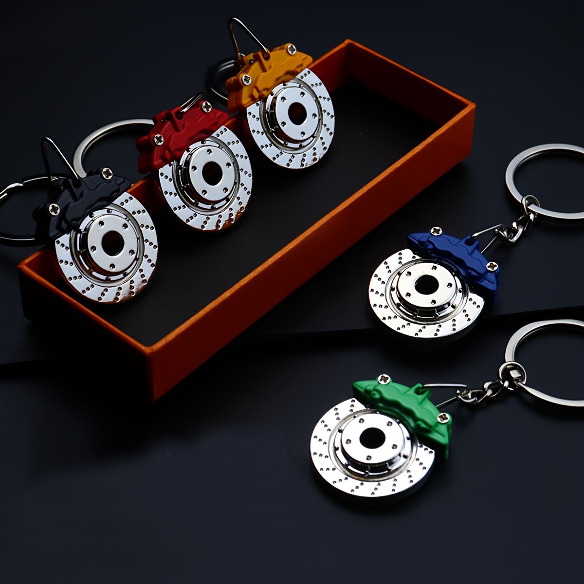1pc/2pcs Metall Mini Auto Teile Schlüsselanhänger Kreativer - Temu