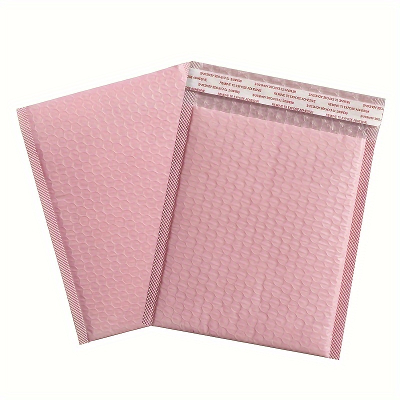 Pink Bubble Film Roll Bag Foam Paper Roll Packaging Express Gift