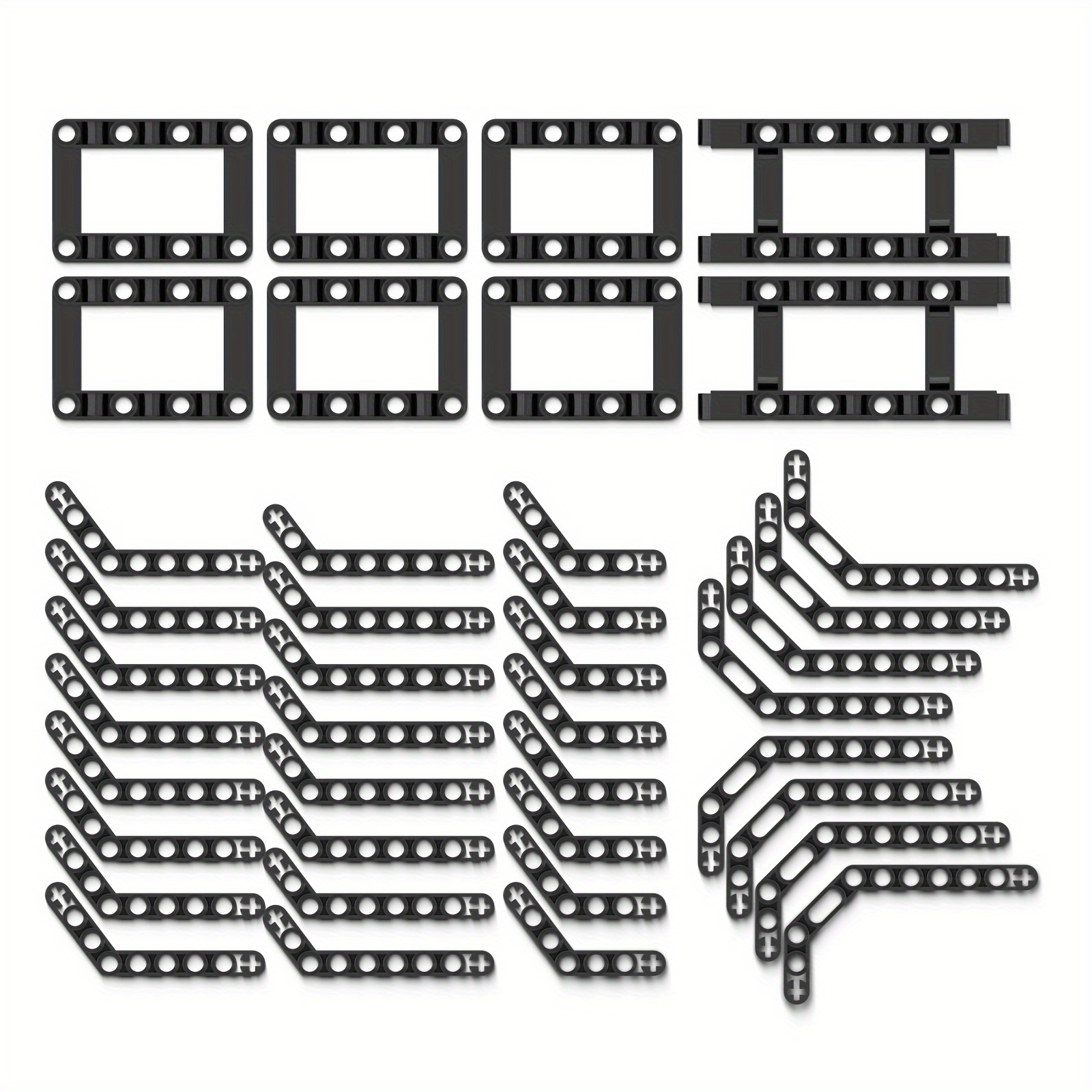 5 Tiges Plastique ABS Blanc 8x250mm - Pour DIY, Modélisme Et Projets Créatifs