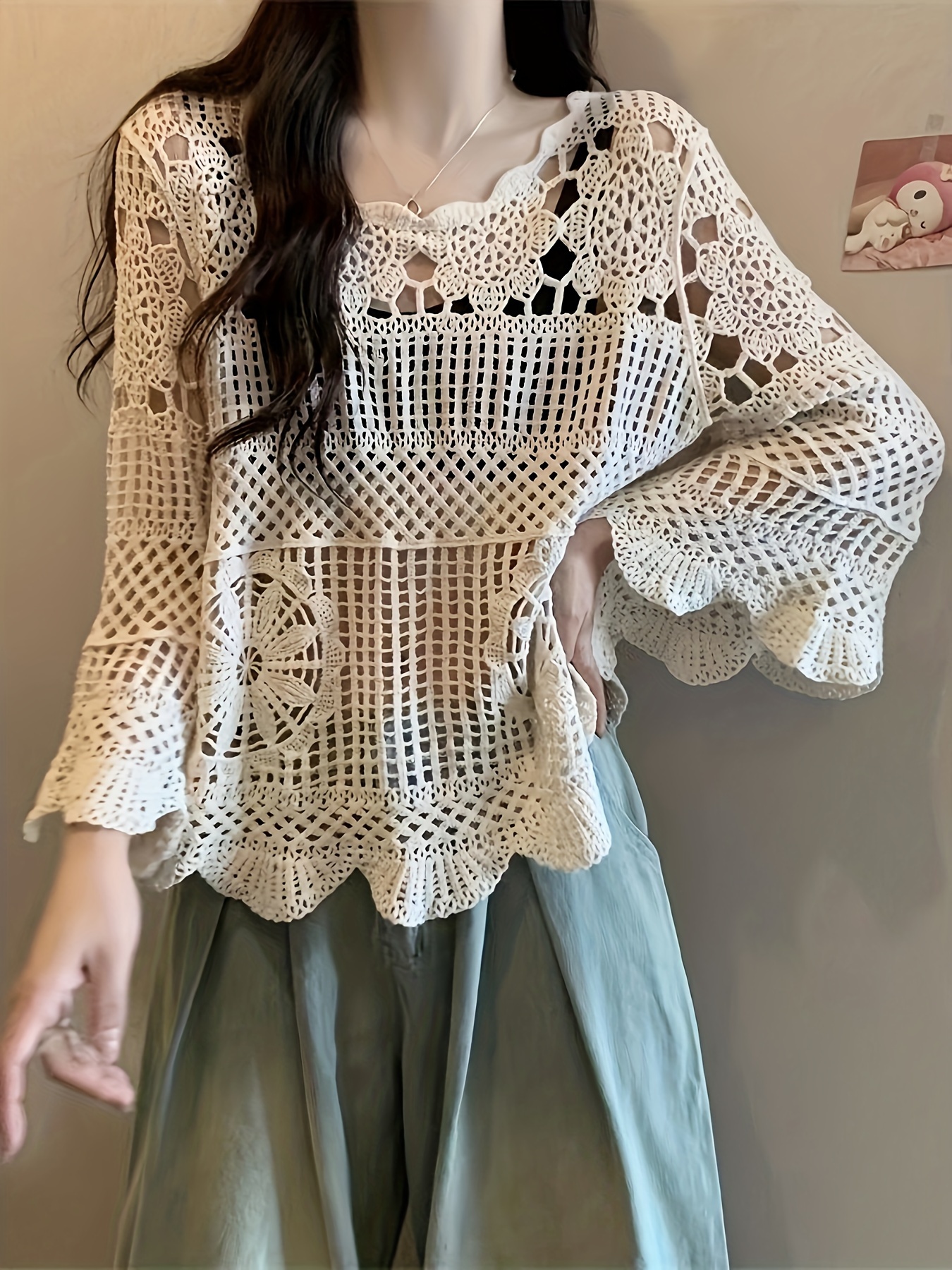 Crop Top Tejido Prendas Tejidas A Crochet De Verano Patrón De - Main Image