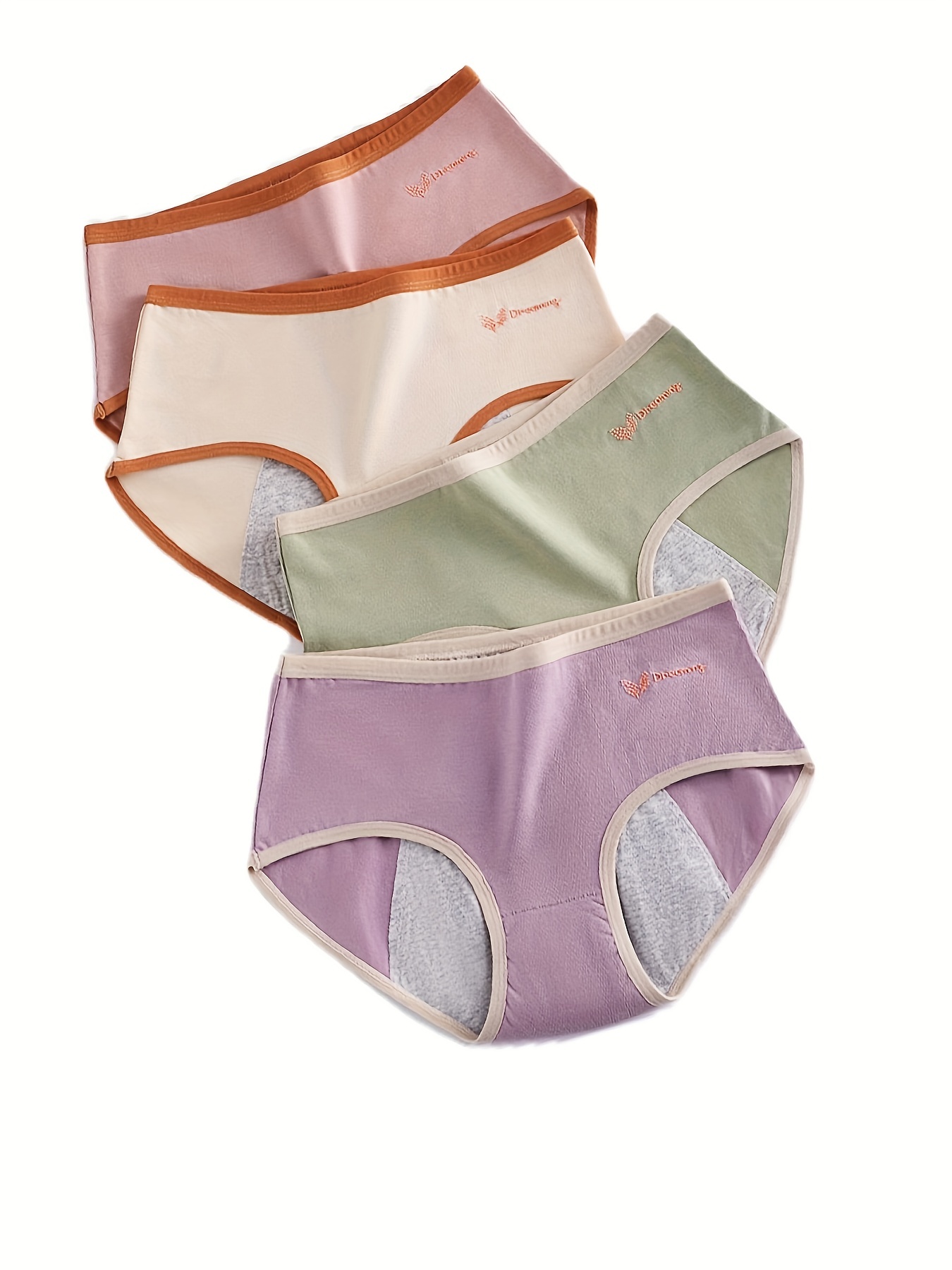 Menstrual Period Panties Comfy Breathable Anti leak Panties - Temu