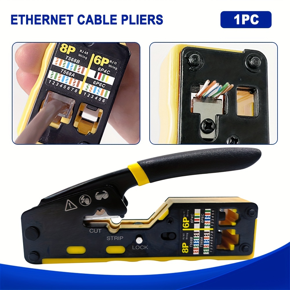 Generic Répartiteur RJ45 3 En 1, Connecteur Réseau Ethernet LAN