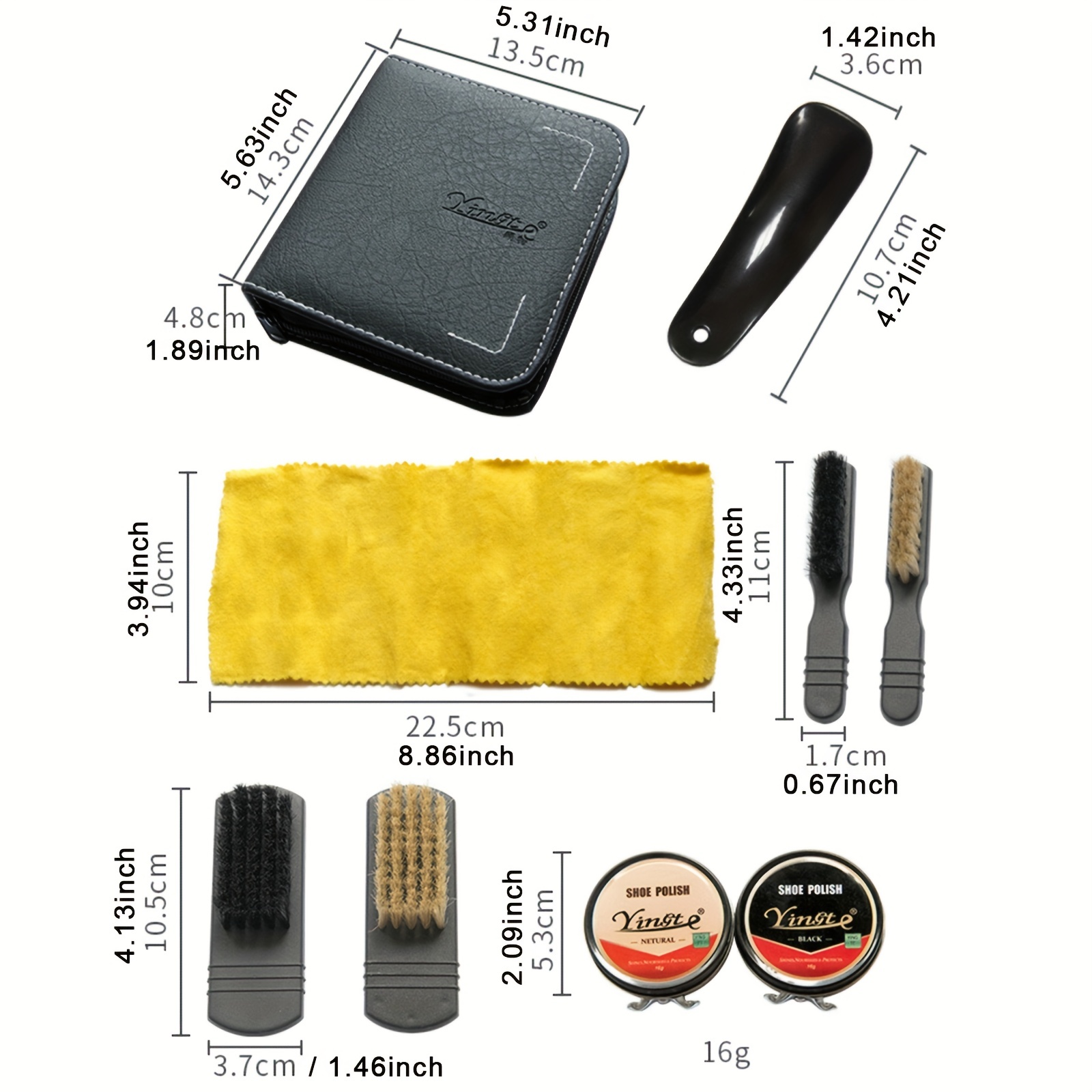 Classic Shoe Shine Kit @