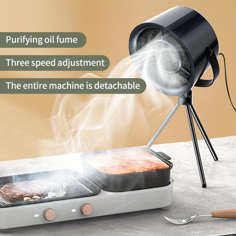 Hotte de cuisson de bureau Mini hotte aspirante portable avec 6 niveaux de  réglage de la hauteur et 3 types de réglage d'angle pour Hot Potbbqkichen  (vert)