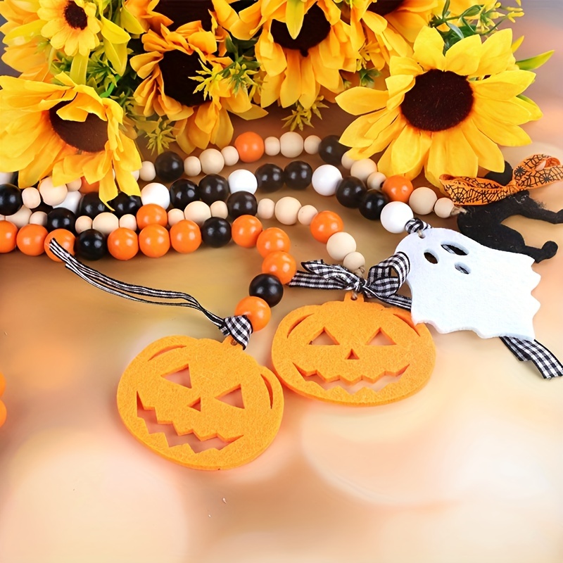 7 Wooden Bead Garlands for Fall, Home Decor