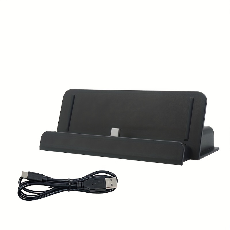 Chargeur Pour Nintendo Switch/ Switch Lite, Charge Rapide Adaptateur  Secteur Mode De Support Tv Et Contrôleur Dock&pro Noir