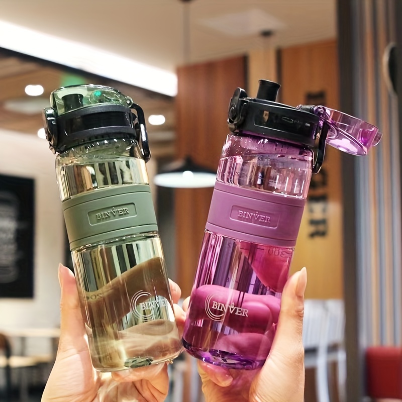 Large Capacity Sports Water Bottle with Scale Portable Space Cup