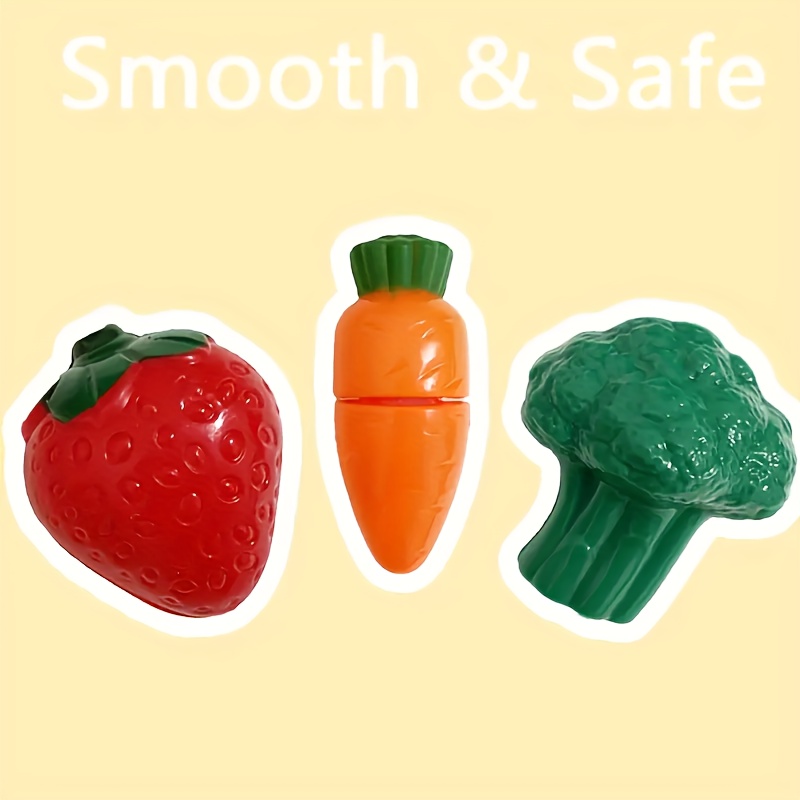 Cutting Music Vegetables And Fruits Children's Kitchen Toys - Temu