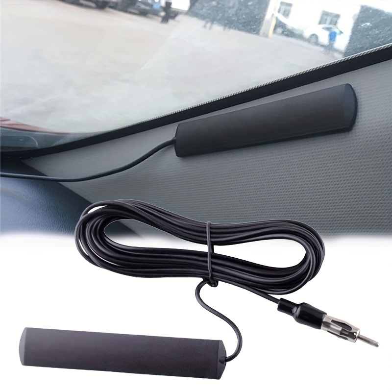 Cable Antenne Autoradio, Voiture Radio Amplificateur Antenne FM AM  Amplifiée Signal Amplificateur Booster Cable 12V Actif ISO DIN Jack