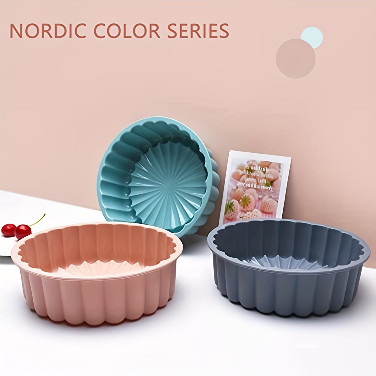 Silicone Charlotte Cake Mold Flower Shaped Cake Pan - Temu