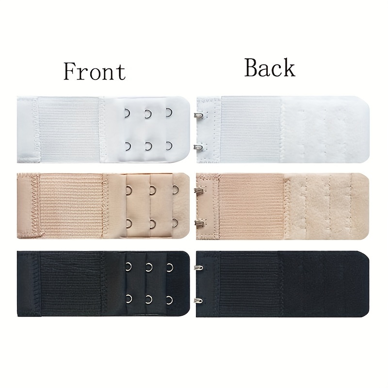 Stretchy Bra Extension Buckle Set Comfortable Stainless 3 - Temu Canada