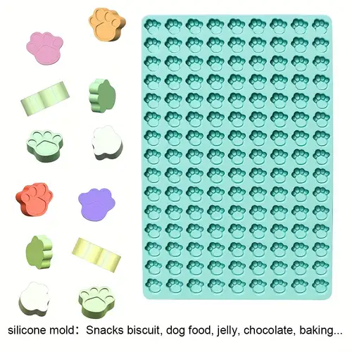 Slow Feeder Silicone Dog Treat Molds Popsicle Treat Tray For - Temu