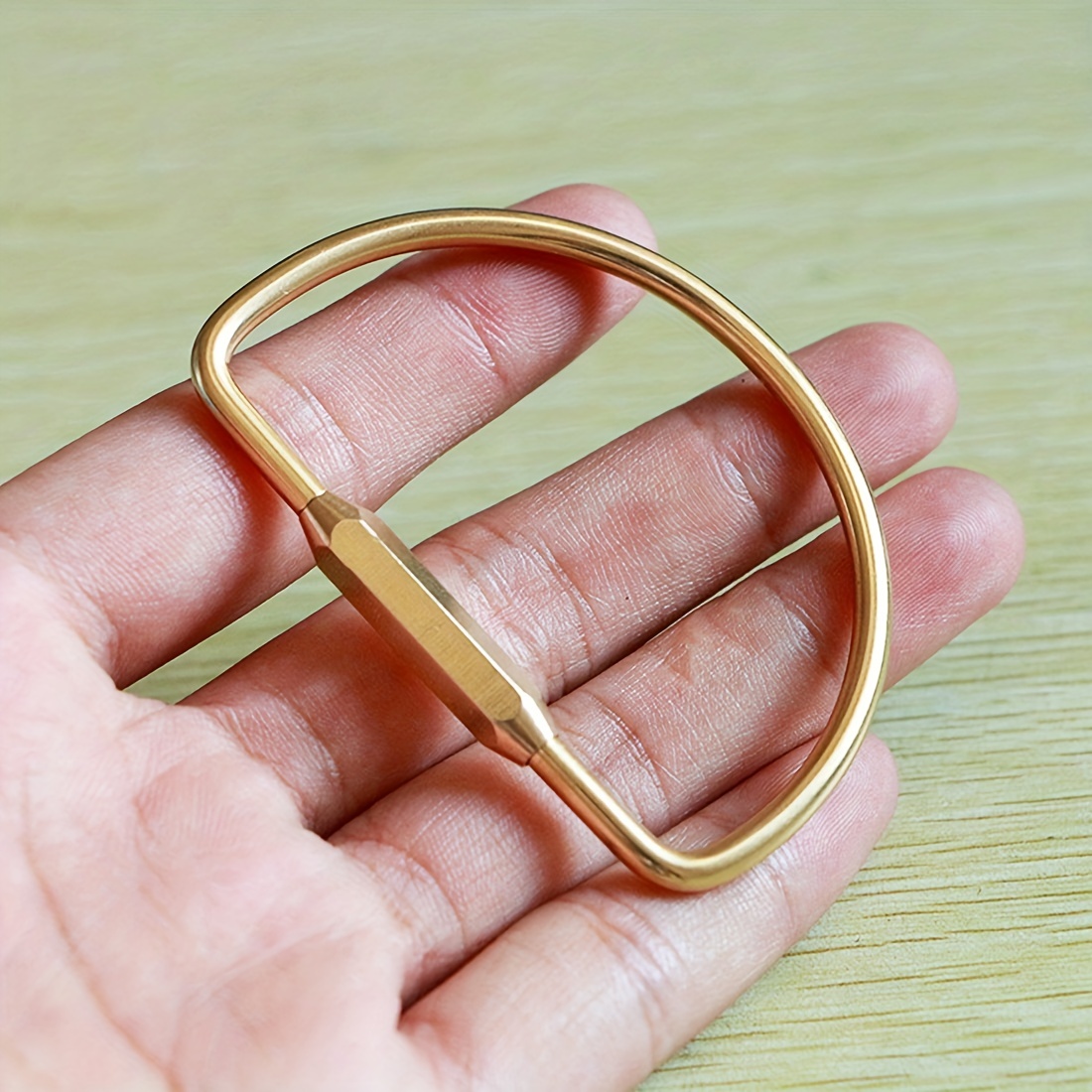 Titanium Alloy Key Ring With Screw Lock D ring Metal - Temu