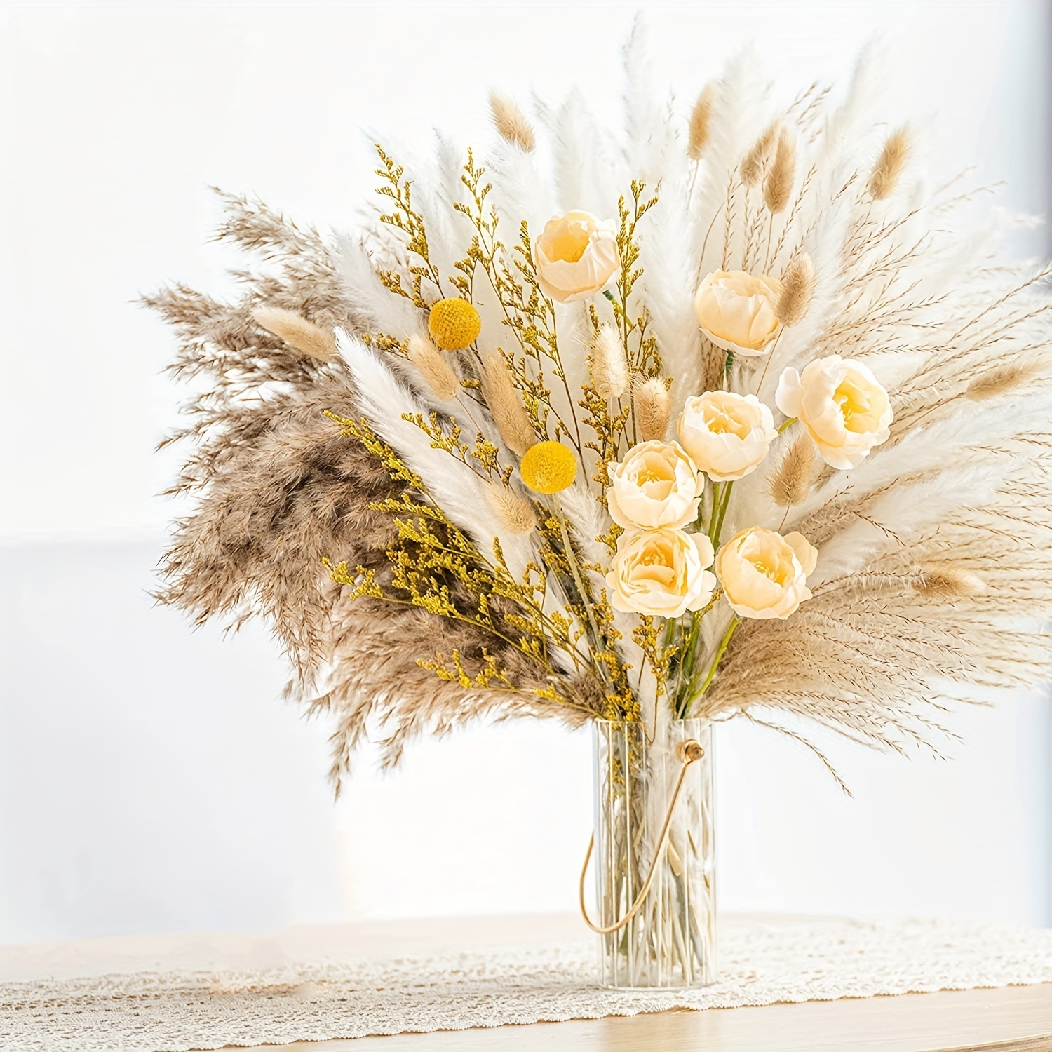 Wholesale Pampas Grass Red Phragmites Dry Flower Bouquet for Wedding Home  Decoration - China Dry Flower and Dried Flower price