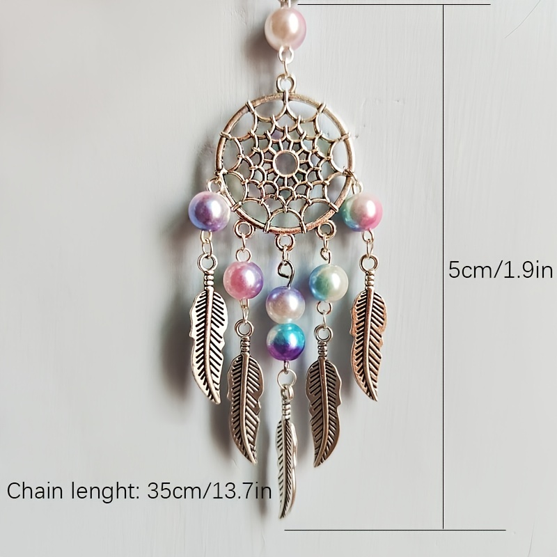 Handmade Pendant With Colored Beads For Car Rearview Mirror - Temu