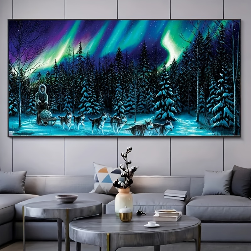 5D DIY Diamond Painting Kits For Adults Beginner, Large Size Mountain  Landscape Full Diamond Embroidery Cross Stitch Crystal Rhinestone Paintings  Pict