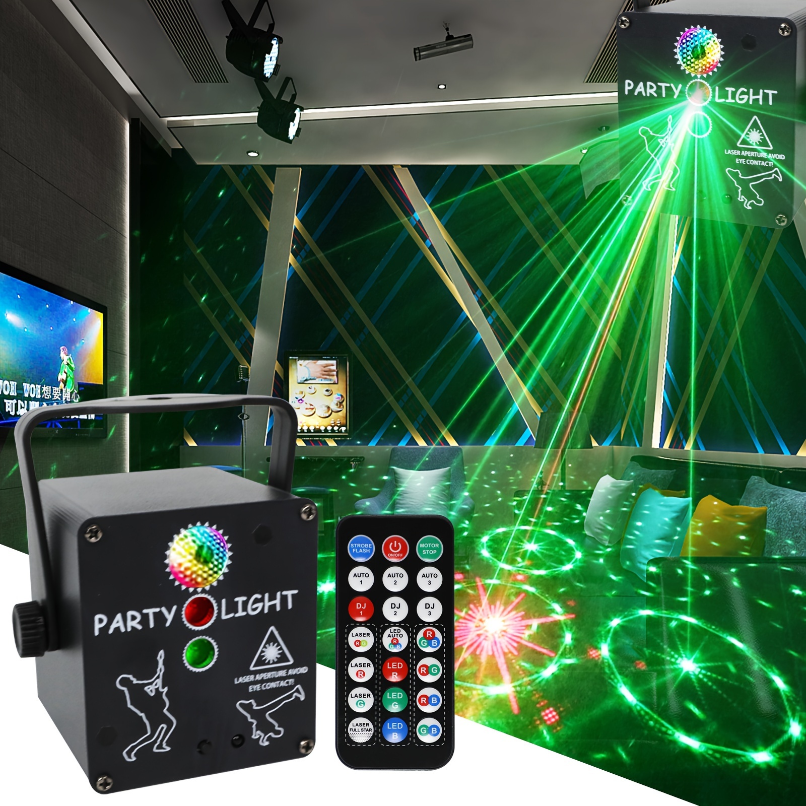 Disco Ballroom Party Lights Dj Disco Lights Stage Lighting - Temu United  Kingdom