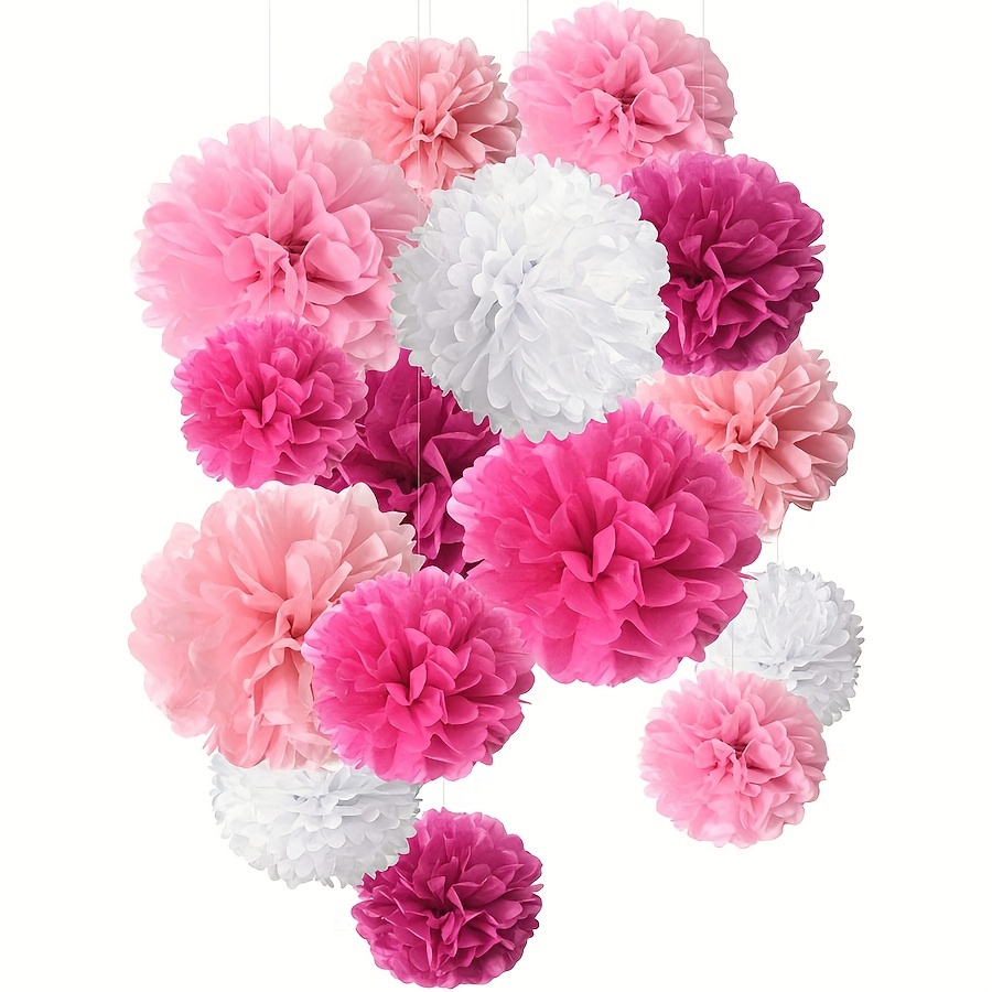 Summer Avocado Color Tissue Pom Poms Paper Flower Ball Paper - Temu