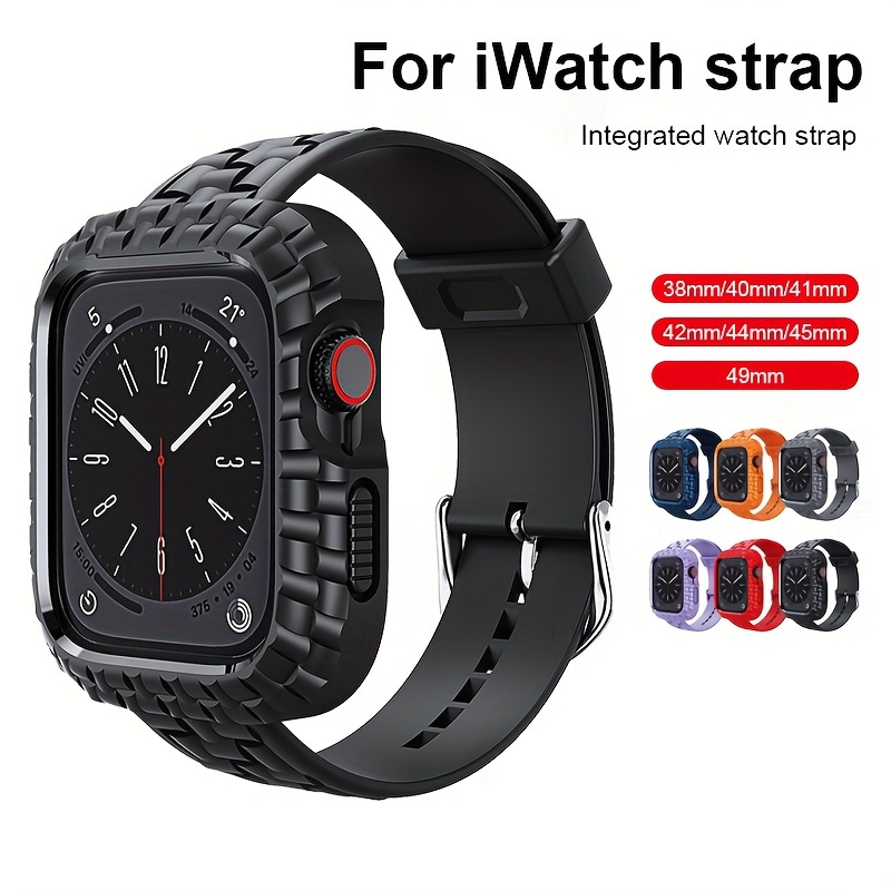 Luxury AP Strap For Apple Watch 8 Ultra 49mm 7 45mm 41mm watchband For  iWatch 6 SE 44mm 40mm Band Stainless Steel Soild Bracelet