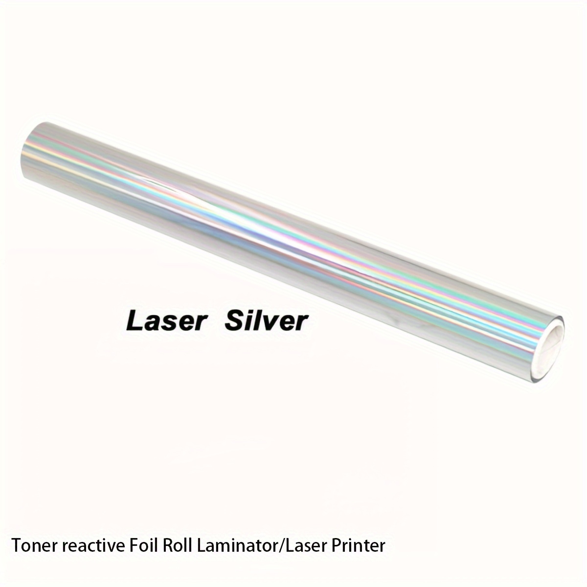 200 PCS 4 Colors Silver Pale Gold Glitter Hot Foil Paper Set Toner Reactive  Foil Sheets Hot Stamping 20x29cm Foil Paper by Laser Printer and Laminator