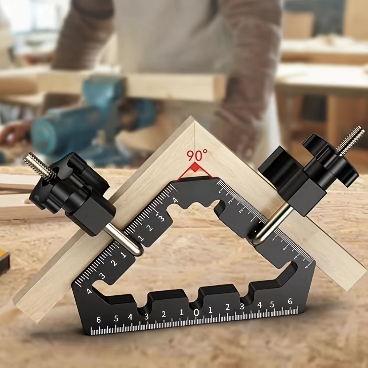 90 Degree Positioning Squares Right Angle Clamps for Woodworking Corner  Clamp Carpenter Clamping Tool for Cabinets Door Frame - AliExpress