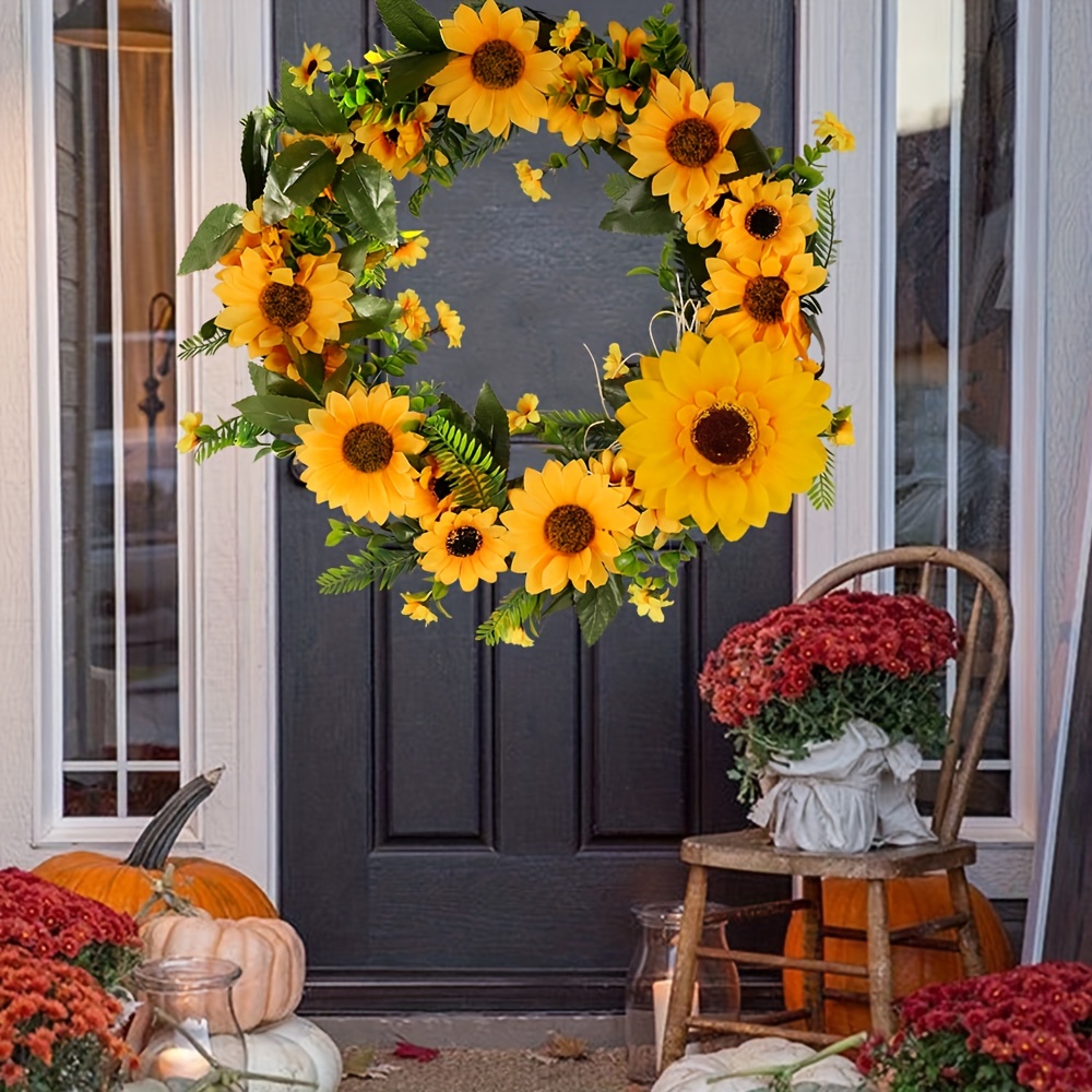 Fall Wall/Door Basket Arrangement - The Hive